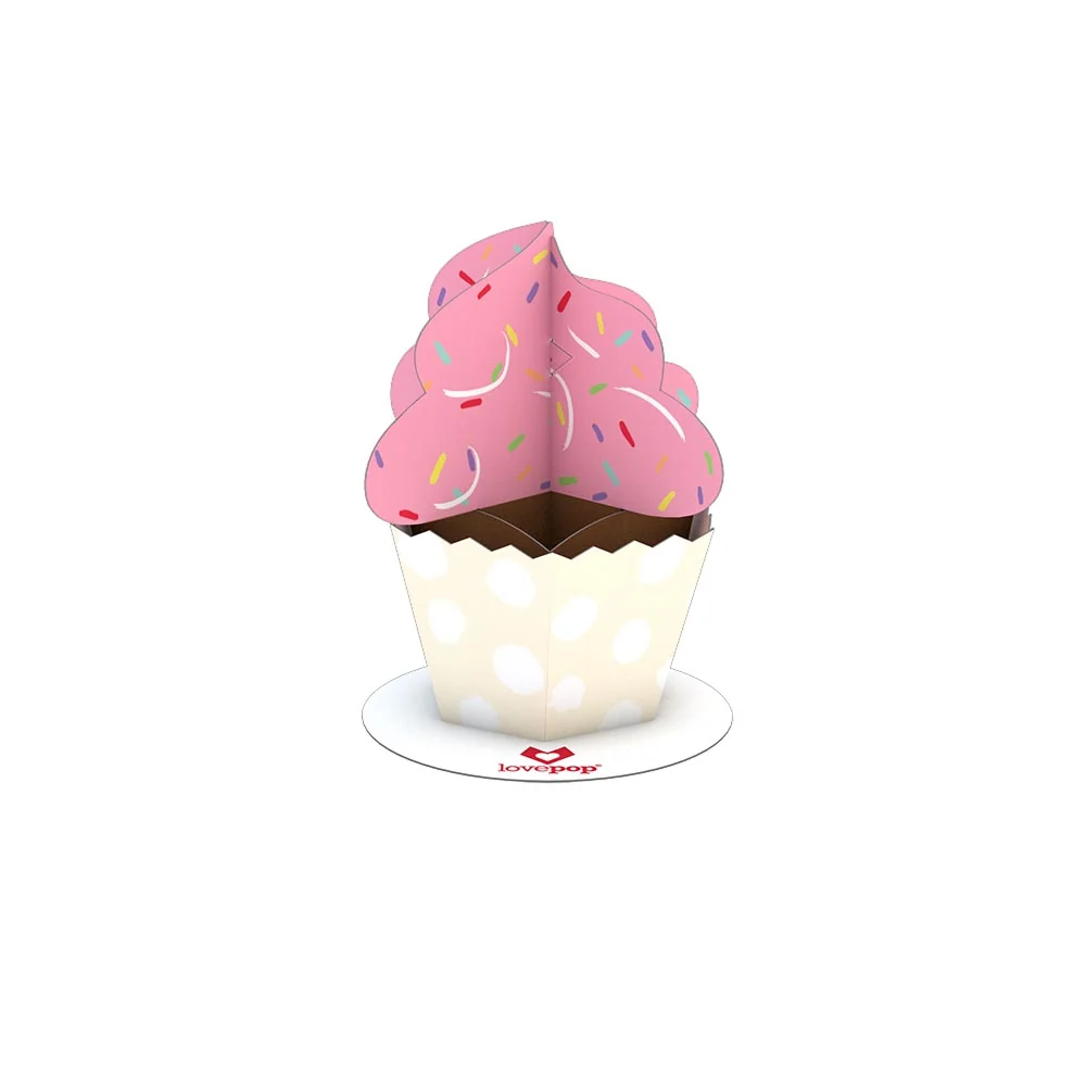 Lovepop Stickerpop: Cupcake (1-Pack)