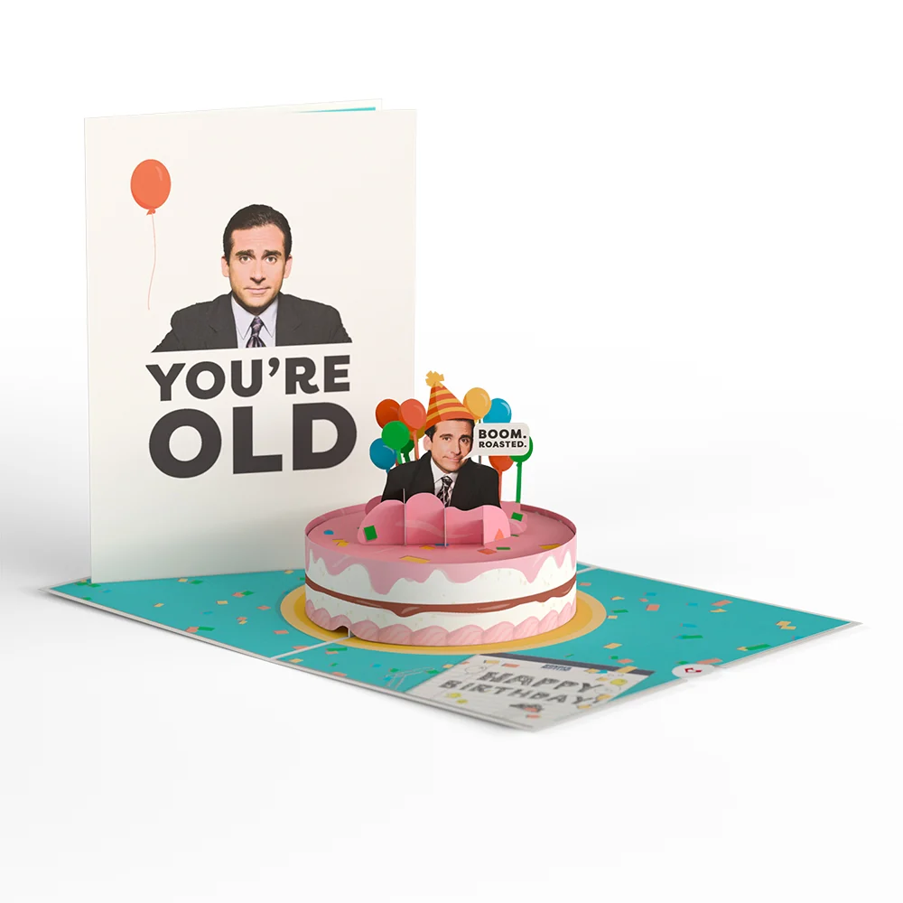 Lovepop The Office You're Old Birthday Pop-Up Card