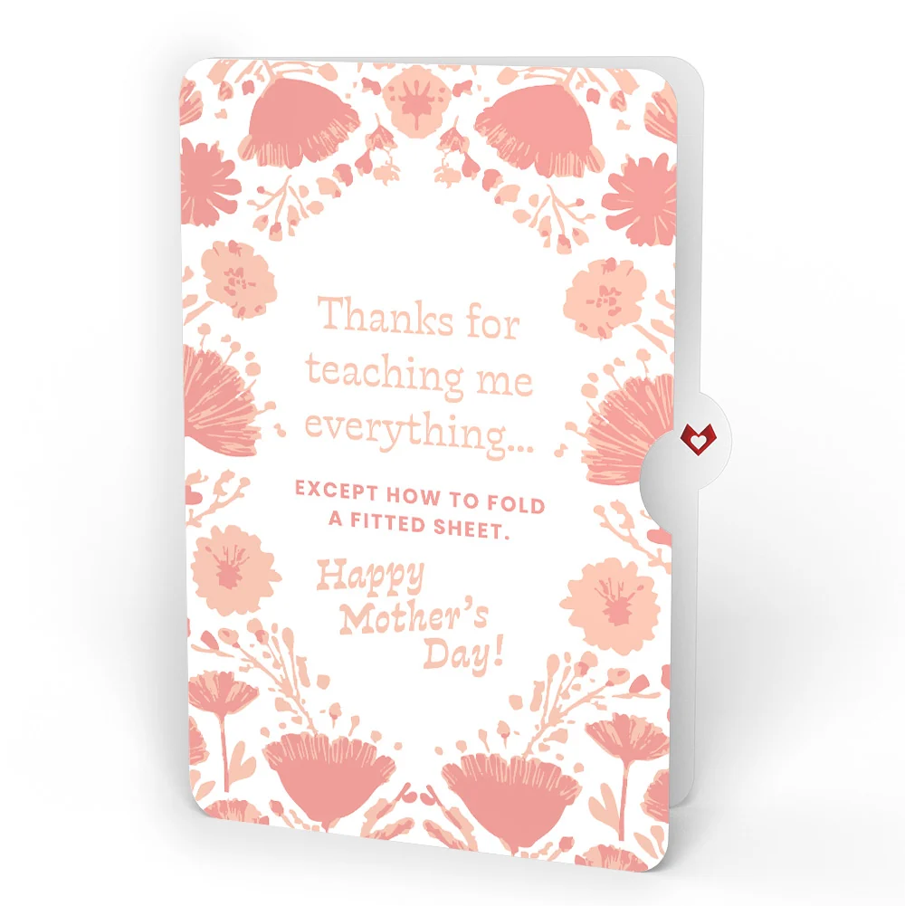 Lovepop Stitched with Love Mother’s Day HeartFelt Charm Card and Poppies Garden Frame Sentiment Set for Mom - Image 4