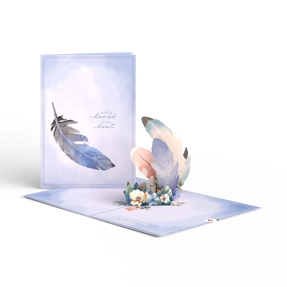 Lovepop Nothing Loved Is Ever Lost Sympathy Pop-Up Card