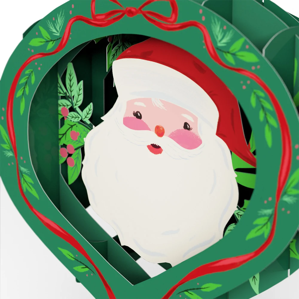 Lovepop Timeless Christmas Classic Ornament Card 3-Pack - Image 3