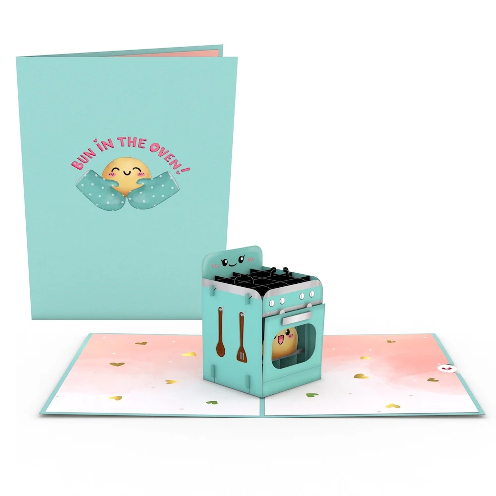 Lovepop Bun in the Oven Pop-Up Card