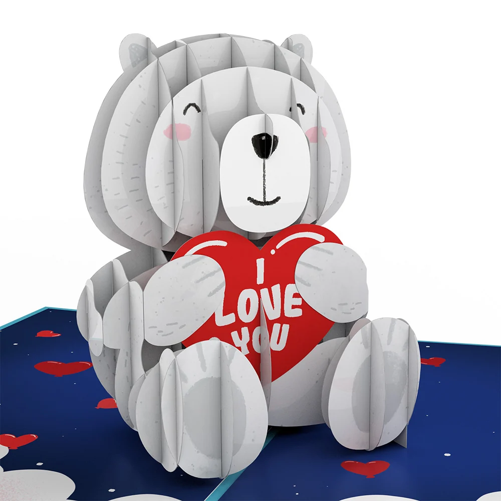 Lovepop Love Bear Pop-Up Card - Image 2
