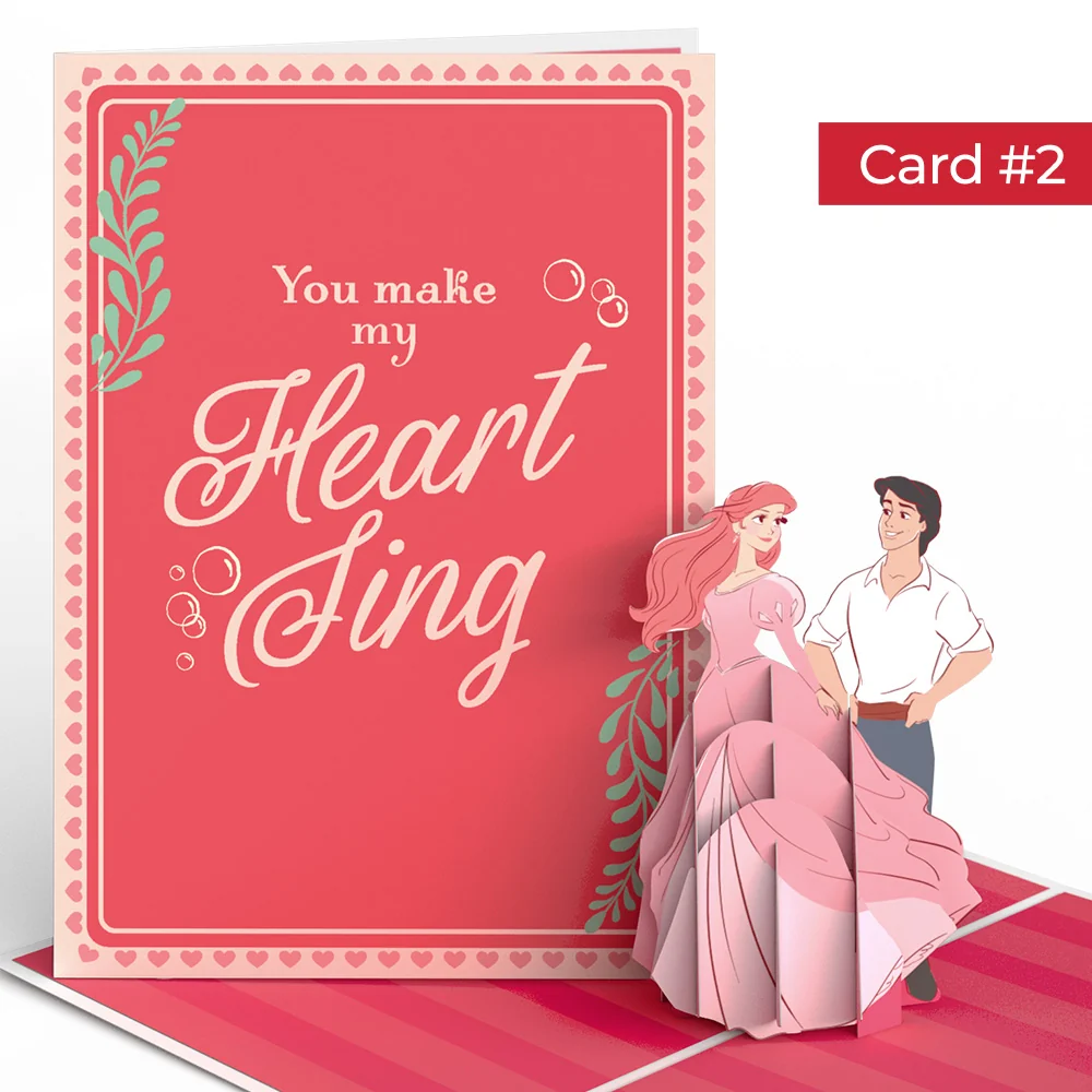Lovepop Disney Princess Valentine's Day 4-in-1 Nesting Card - Image 5