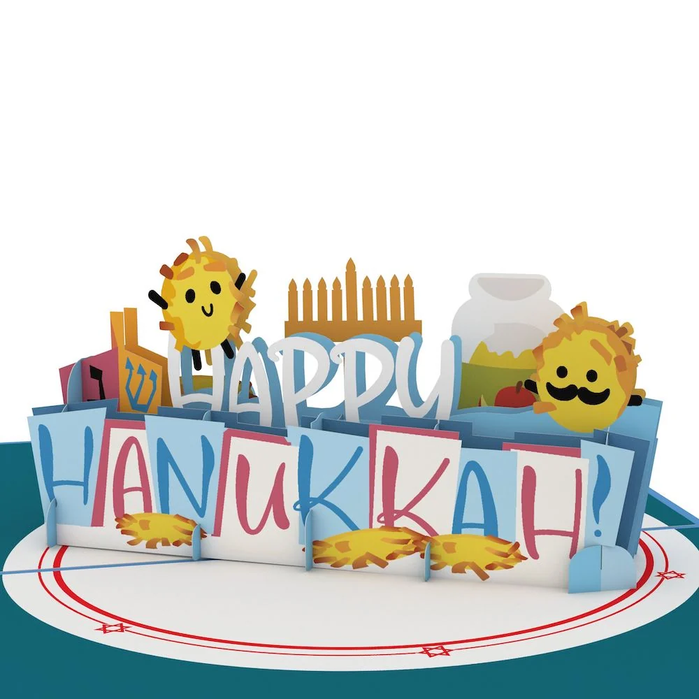 Lovepop Happy Hanukkah Latkes Pop-Up Card Bowl - Image 2