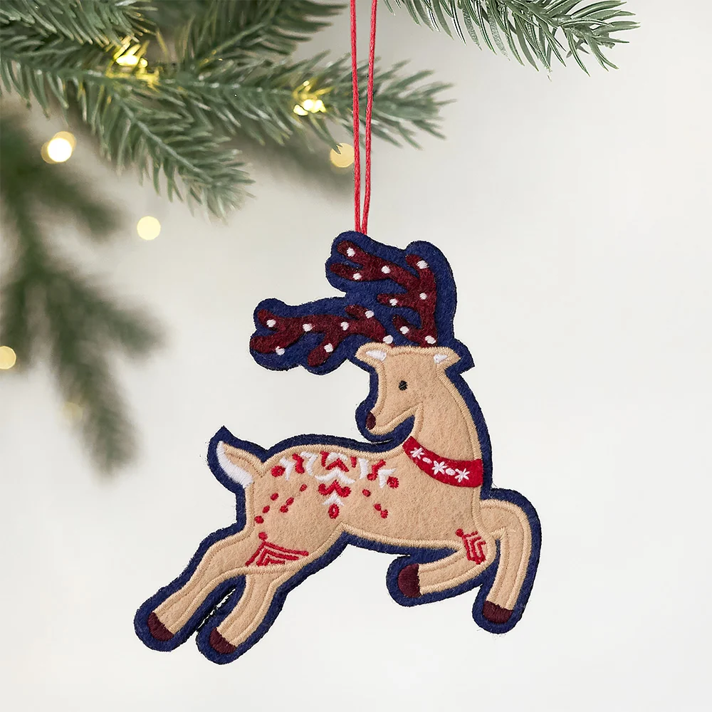 Lovepop Prancing Reindeer HeartFelt Charm Card