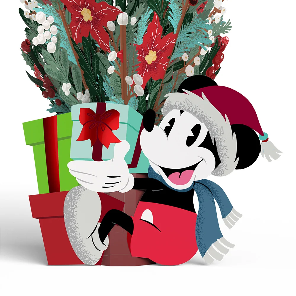 Lovepop Disney's Mickey Mouse Festive Cheer Flower Buds Bouquet - Image 2