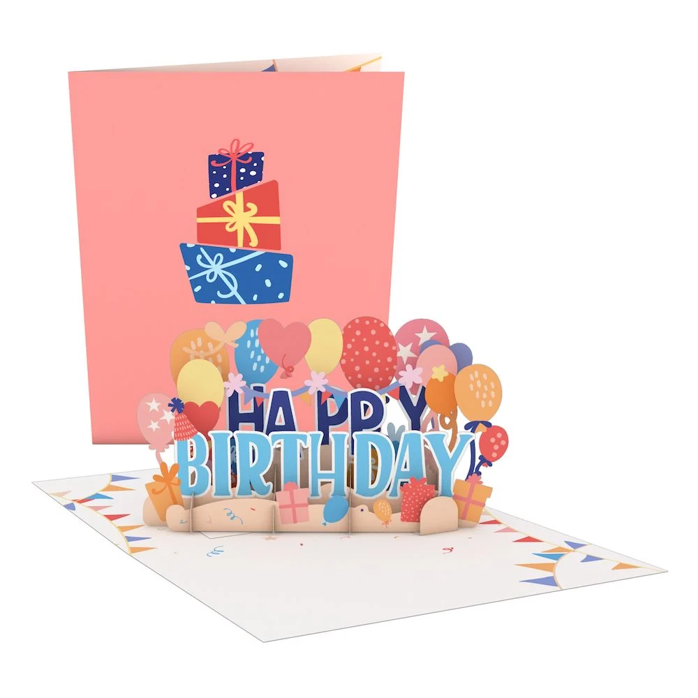 Lovepop Paperpop Birthday Box Set (Assorted 24-Pack): Paperpop Card Candle - Image 5