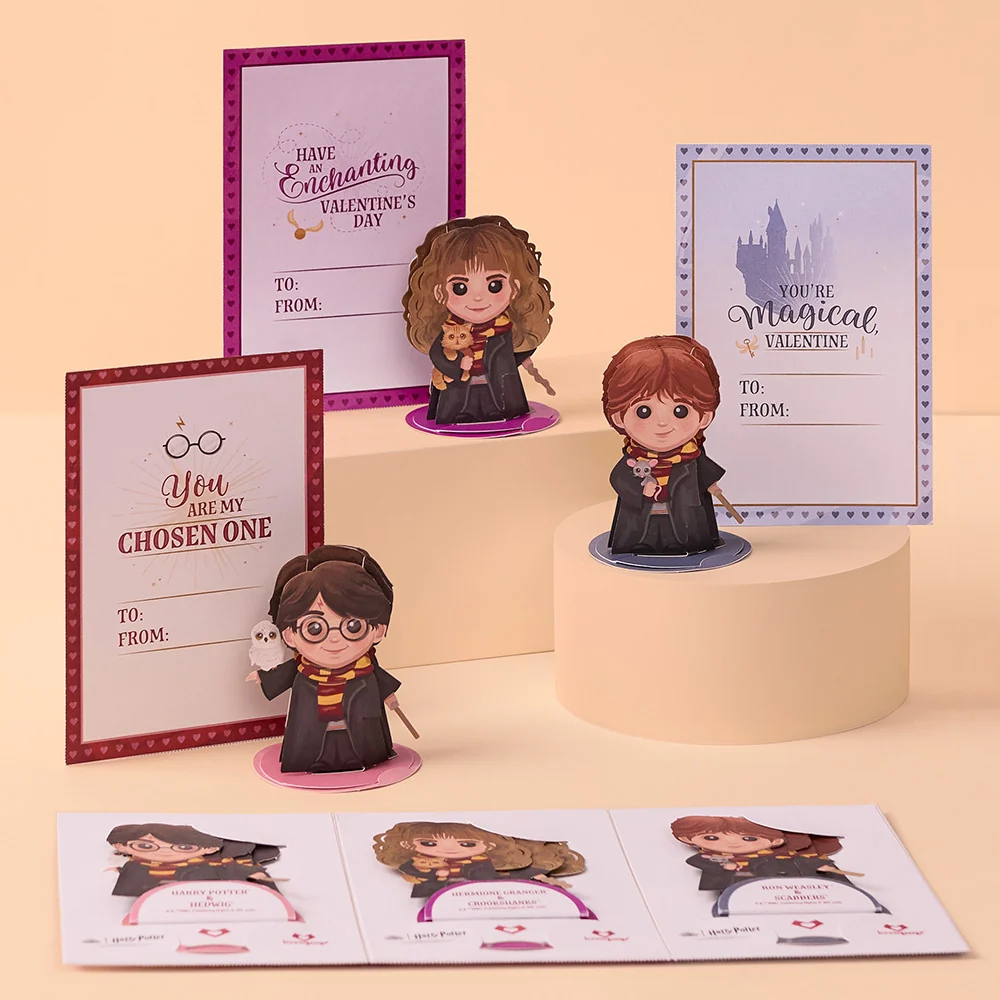 Lovepop Harry Potter Valentine’s Day Cards, Kid’s Classroom 24-Pack