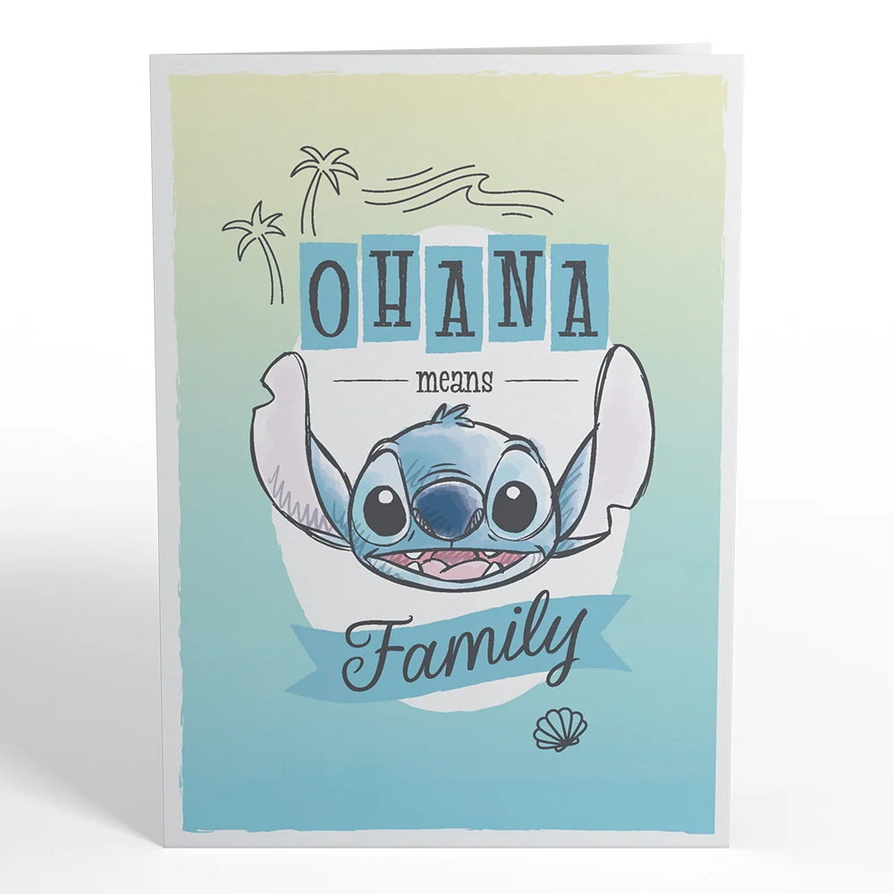 Lovepop Disney’s Lilo & Stitch ‘Ohana Means Family’ Pop-Up Card - Image 5
