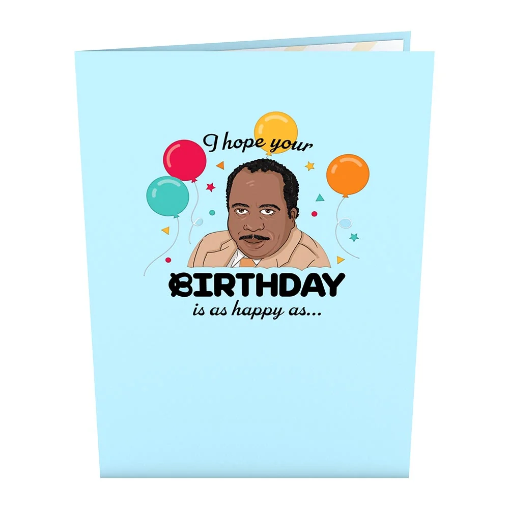 Lovepop The Office Pretzel Day Birthday Pop-Up Card - Image 4