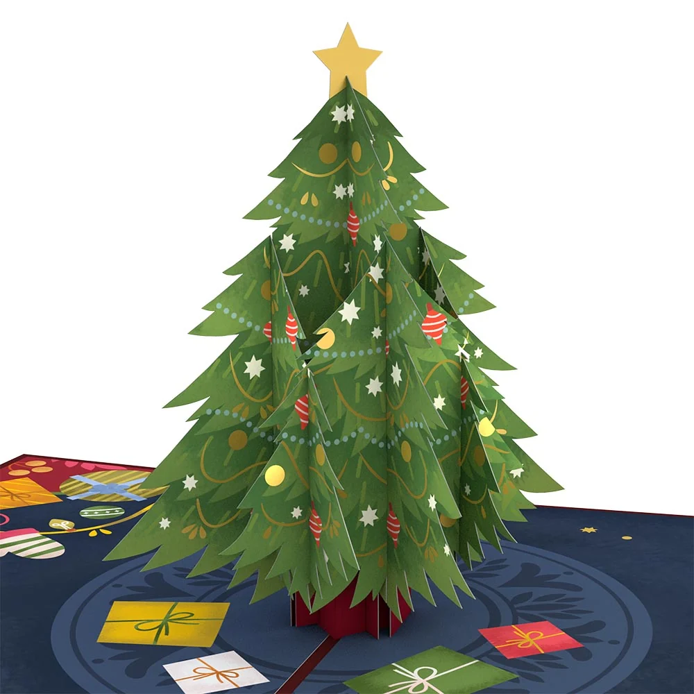 Lovepop Festive Christmas Tree Pop-Up Card - Image 2