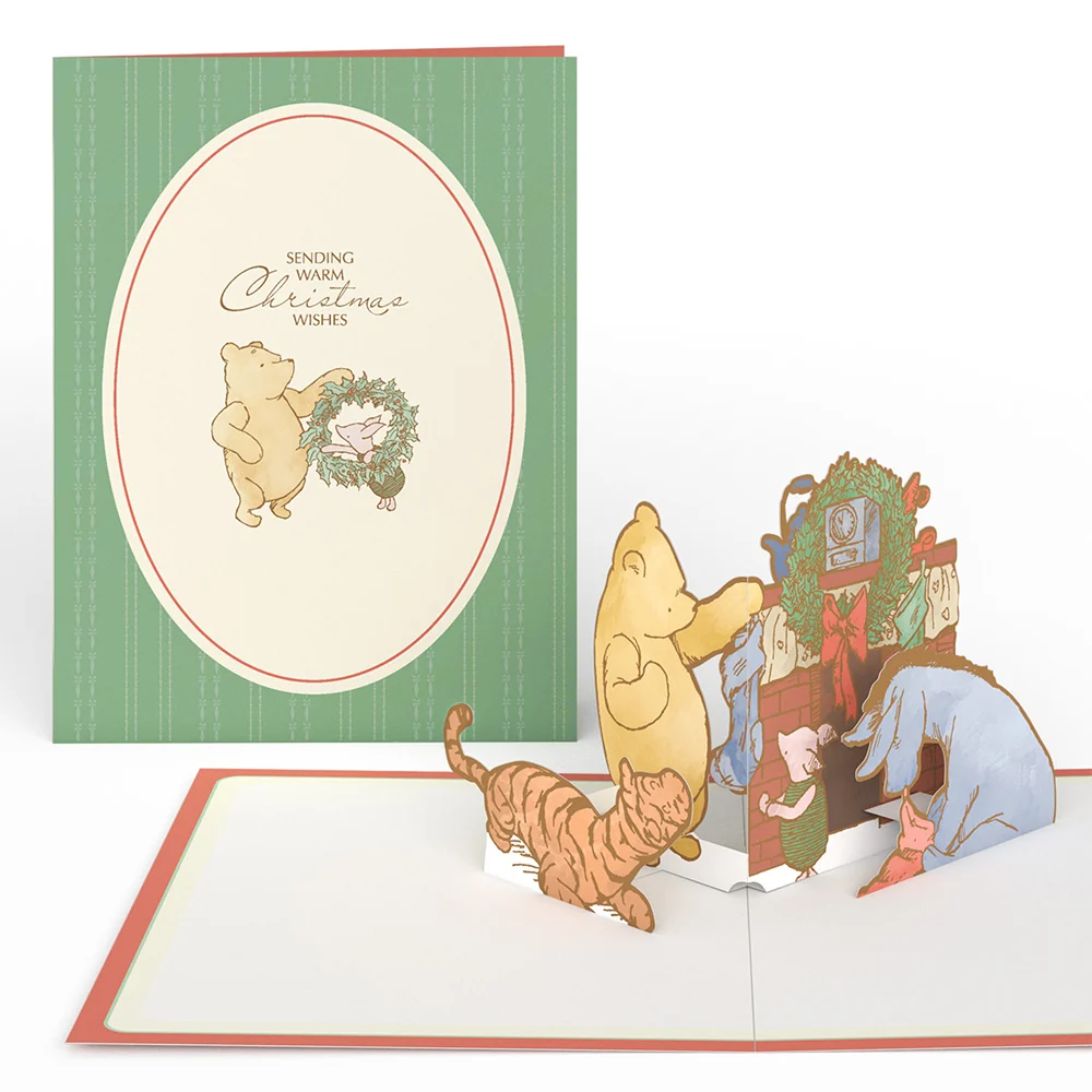 Lovepop Disney’s Winnie the Pooh Holiday Box Set (Assorted 12-Pack): Paperpop Card - Image 5