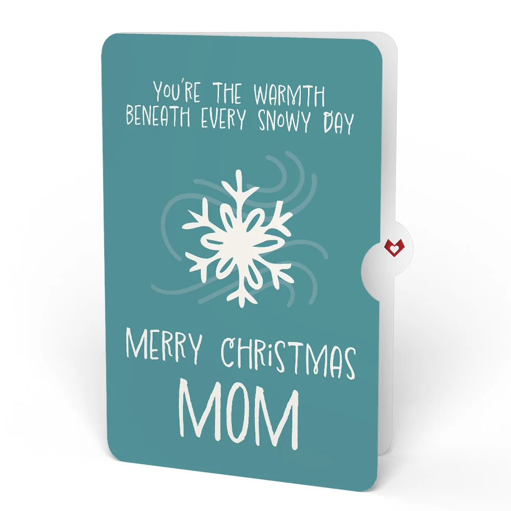 Lovepop Let It Snow Snowflakes Christmas Suncatcher Card and Sentiment Set for Mom - Image 4