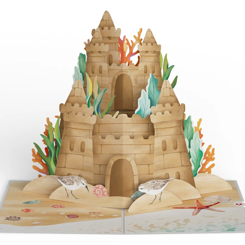 Lovepop Seaside Sandcastle Pop-Up Card - Image 3