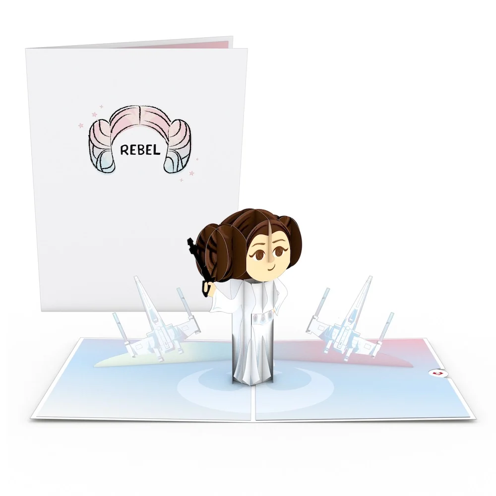 Lovepop Star Wars Princess Leia: Rebel Pop-Up Card