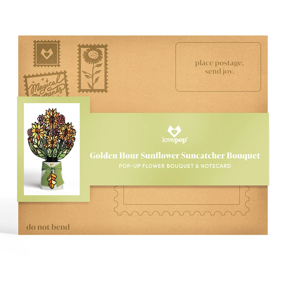 Lovepop Fall Is in the Air Pop-Up Card & Suncatcher Bouquet Bundle - Image 8