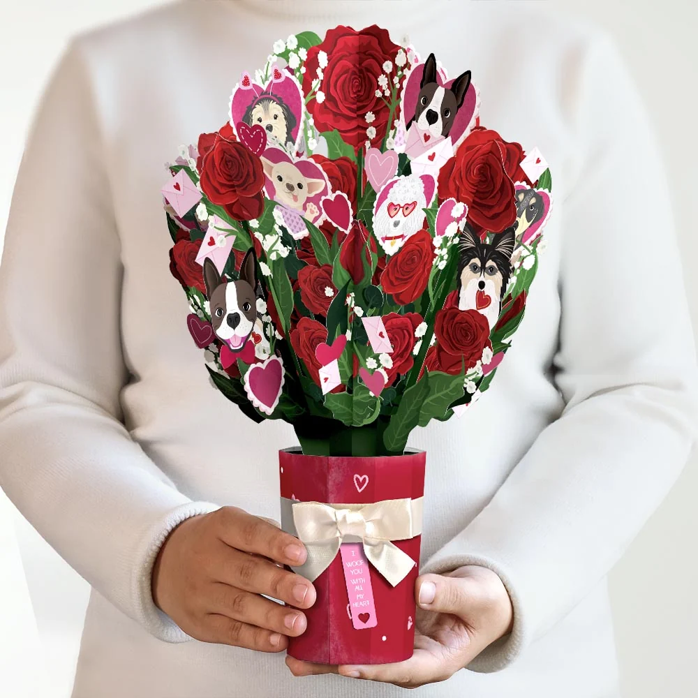Lovepop I Woof You Dog Bouquet