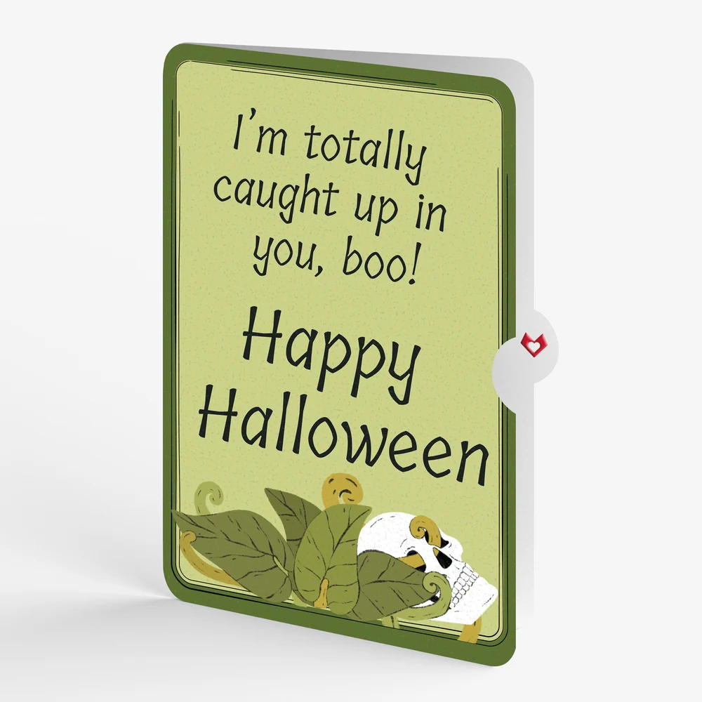 Lovepop Creepiest Greetings Halloween Venus Flytrap Pop-Up Card and Caught Up In You Sentiment Set - Image 4