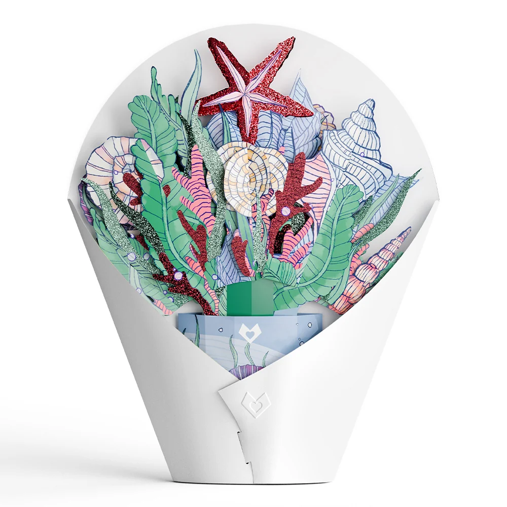 Lovepop Coastal Treasure Glitter Bouquet - Image 5