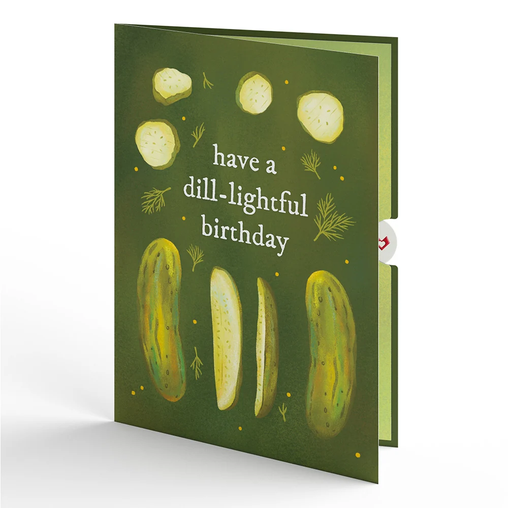 Lovepop Dill-lightful Birthday Pickles Pop-Up Card Jar - Image 5