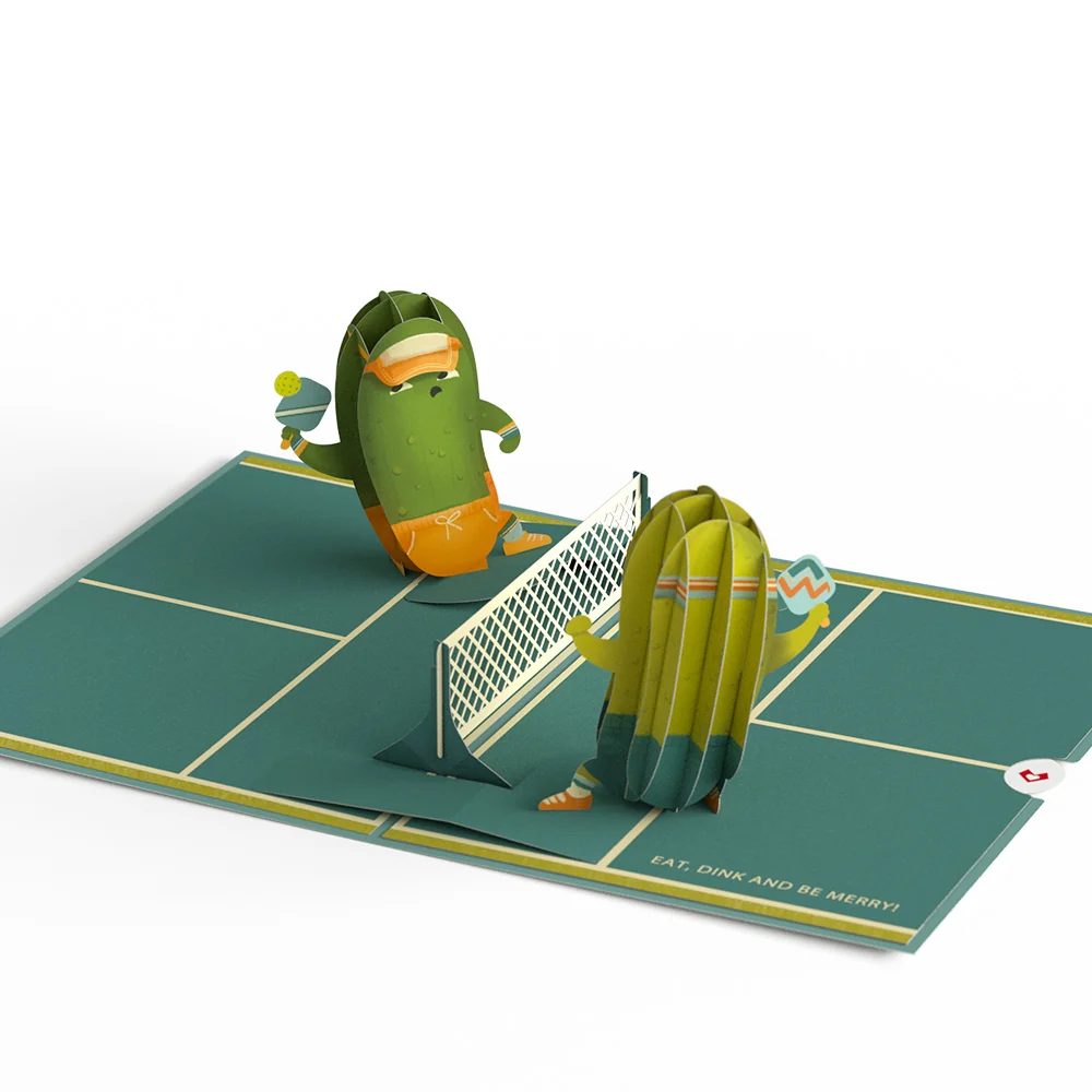 Lovepop Pickleball Birthday Baller Pop-Up Card - Image 4