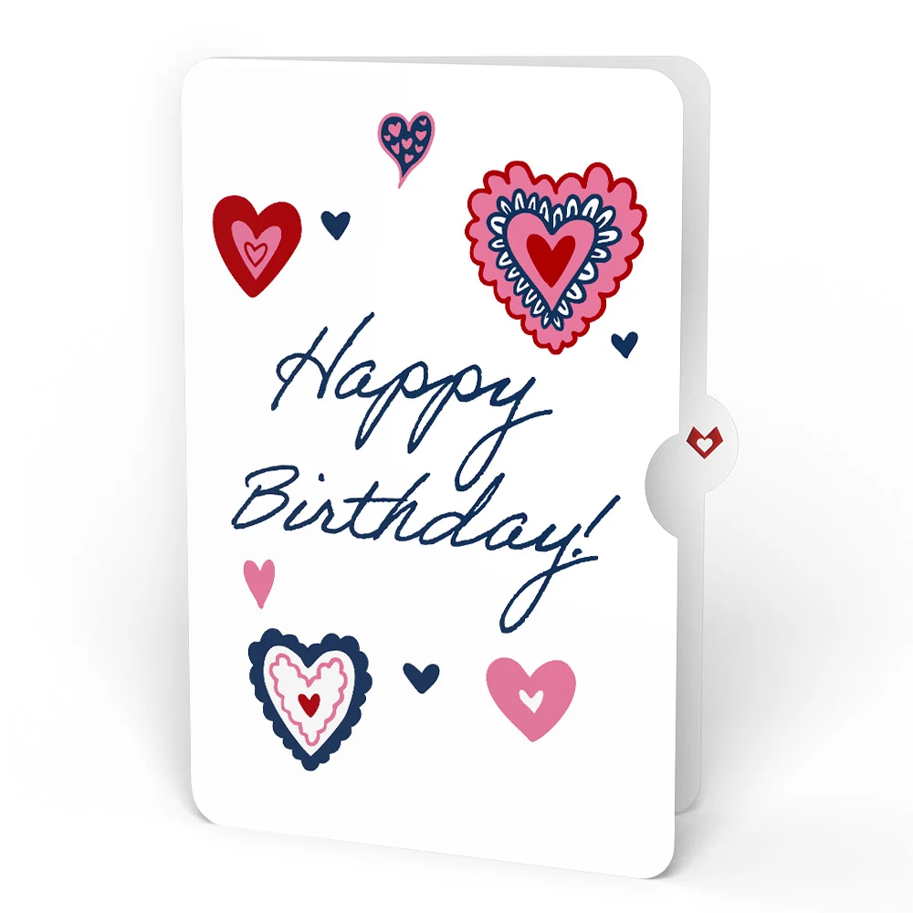 Lovepop Whimsical Hearts Birthday Light-Up Bouquet and Sentiment Set Vase - Image 4