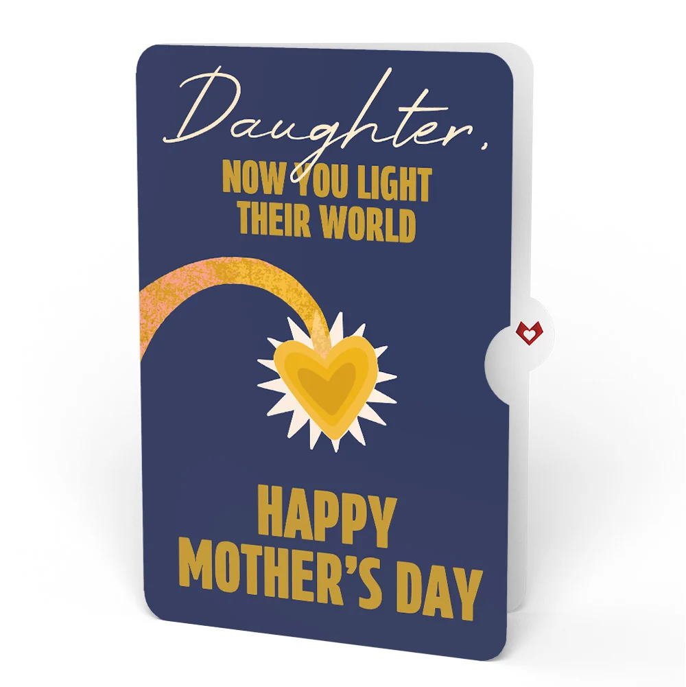 Lovepop You Are My Sunshine Anglerfish Mother's Day Pop-Up Card and Sentiment Set for Daughter - Image 4