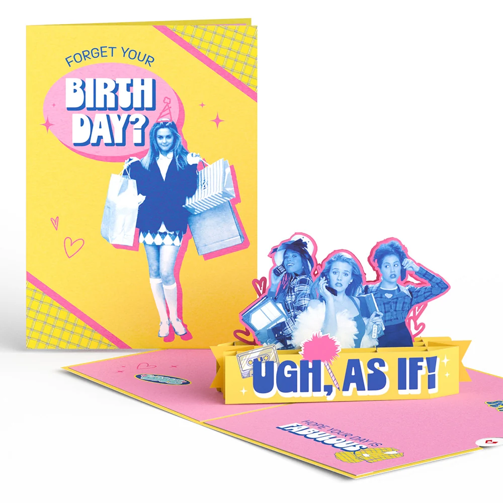 Lovepop Clueless As If! Birthday Pop-Up Card