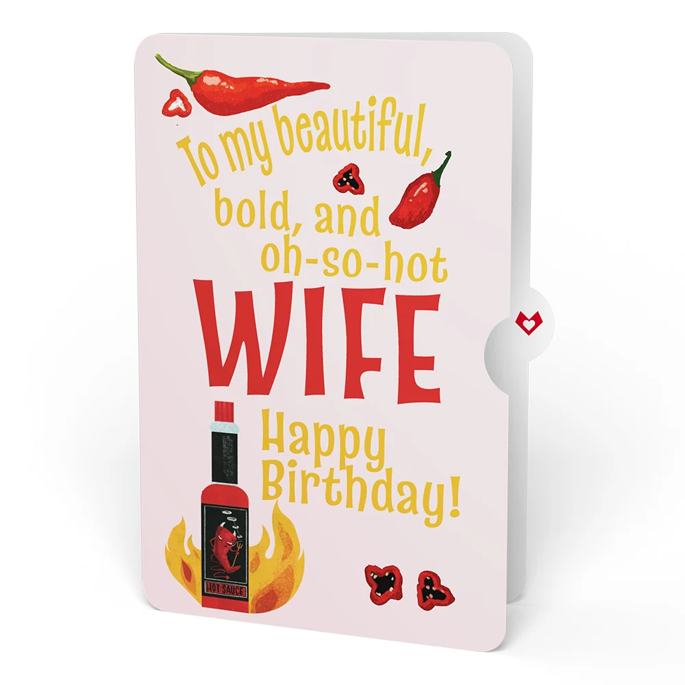 Lovepop Send Noods Spicy Birthday Pop-Up Card and Sentiment Set for Wife Bowl - Image 4