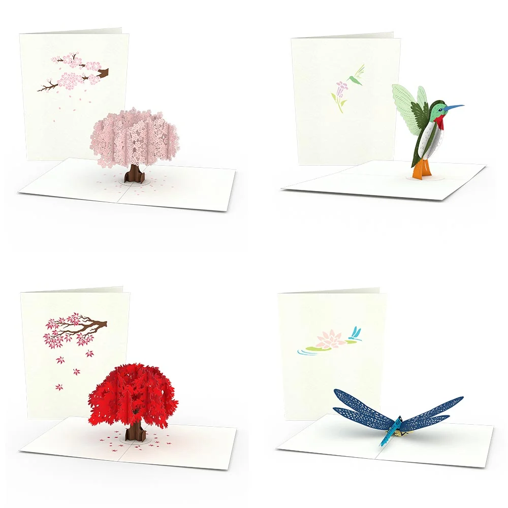 Lovepop Garden Notecards (Assorted 4-Pack)