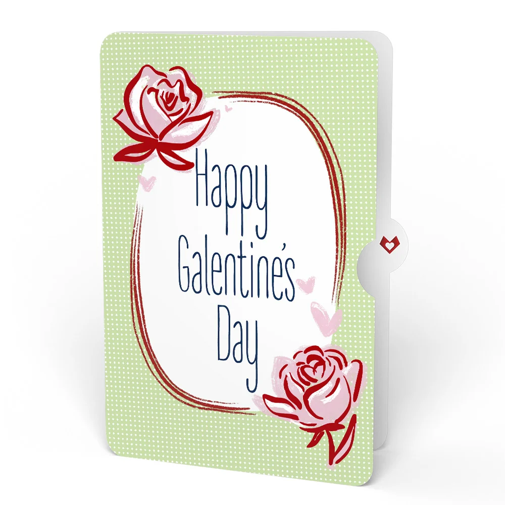 Lovepop Hibiscus Galentine's Day Bouquet and Sentiment Set for Friend Vase - Image 4