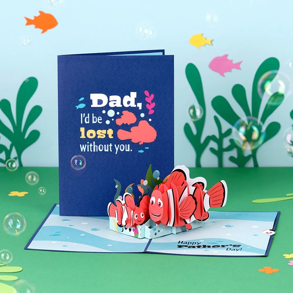 Lovepop Disney and Pixar Finding Nemo Father's Day Pop-Up Card