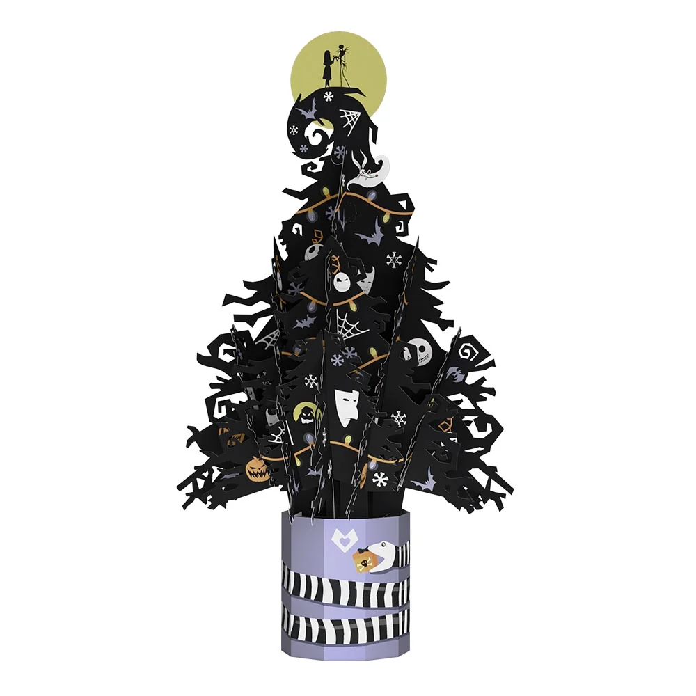 Lovepop Disney Tim Burton's The Nightmare Before Christmas Holiday Tree Pop-Up Bouquet - Image 5