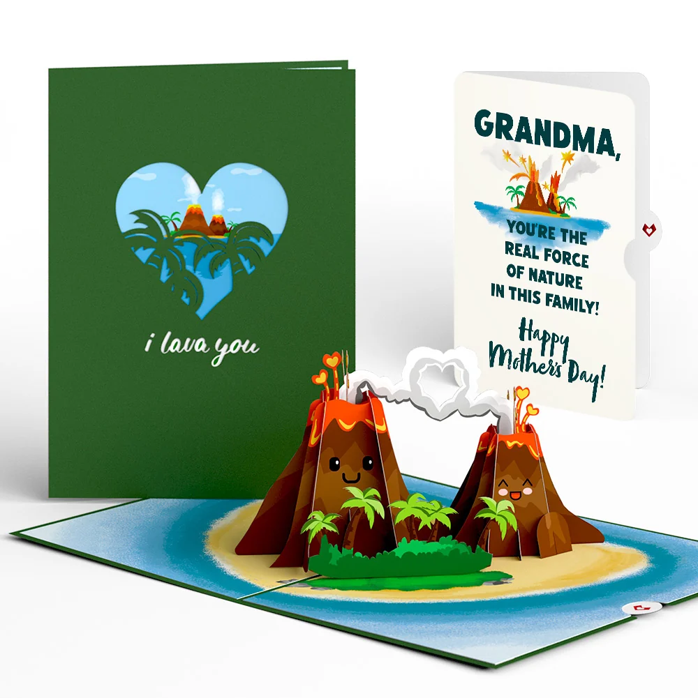 Lovepop I Lava You Mother's Day Pop-Up Card and Sentiment Set for Grandma
