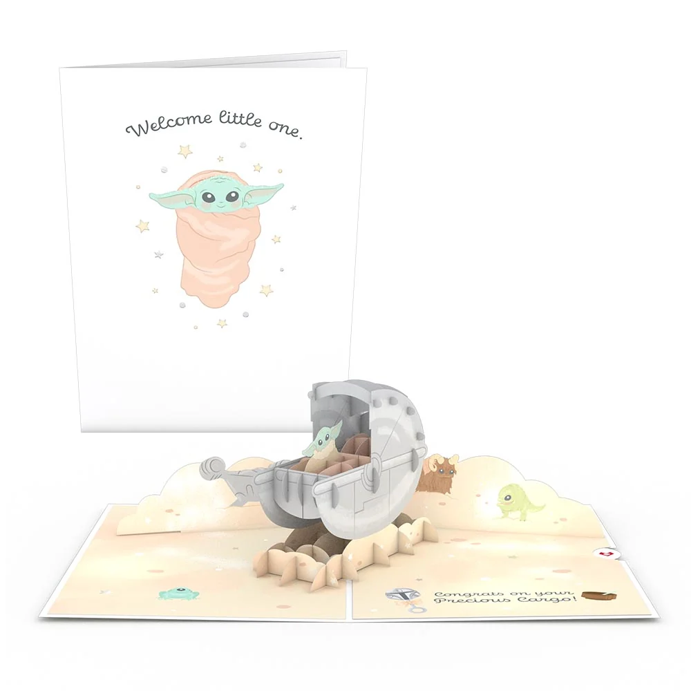 Lovepop Star Wars The Mandalorian Precious Cargo Pop-Up Card