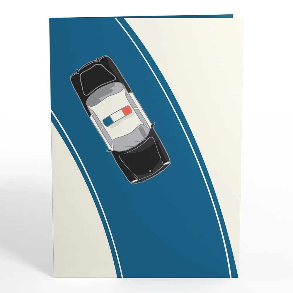 Lovepop Police Car Pop-Up Card - Image 5