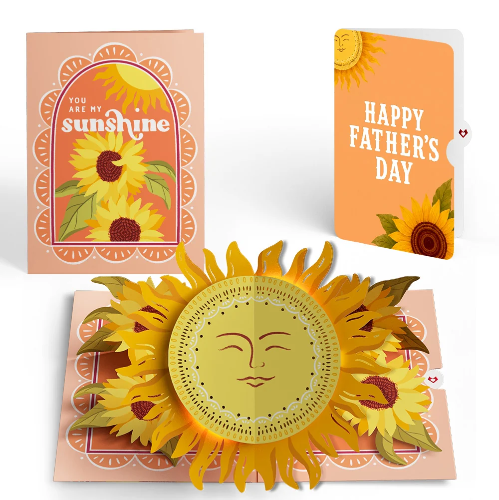 Lovepop You Are My Sunshine Father's Day Music and Lights Pop-Up Card and Sentiment Set