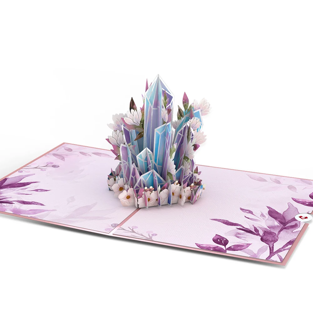 Lovepop Luminous Crystals Pop-Up Card - Image 3
