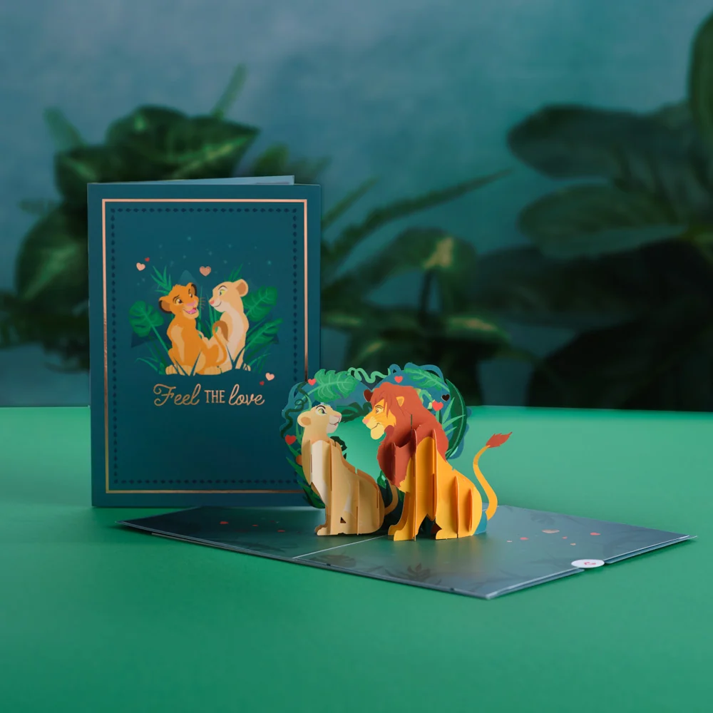 Lovepop Disney's The Lion King Feel The Love Pop-Up Card