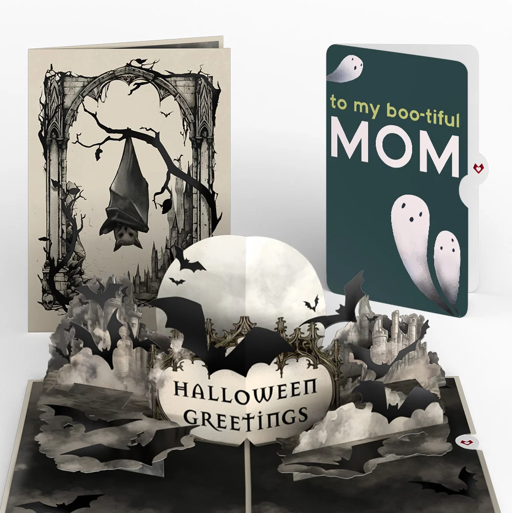 Lovepop Halloween Greetings Pop-Up Card and Sentiment Set for Mom