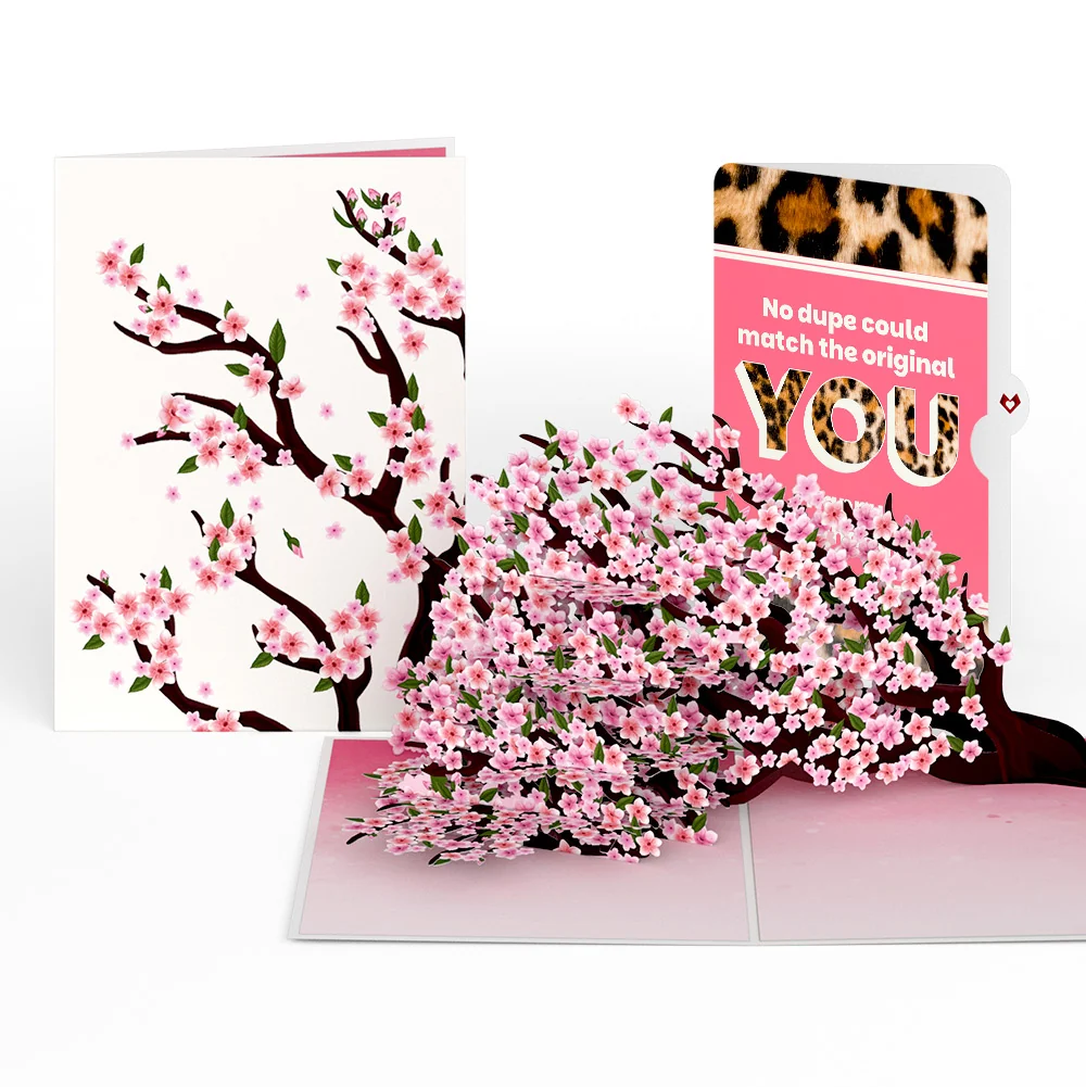 Lovepop Cherry Blossom Branches in Bloom Birthday Pop-Up Card and The original YOU Sentiment Set