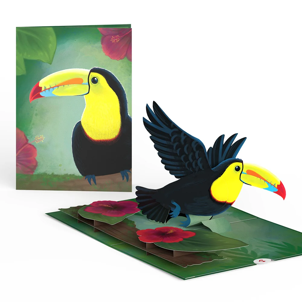 Lovepop Rainforest Toucan Pop-Up Card