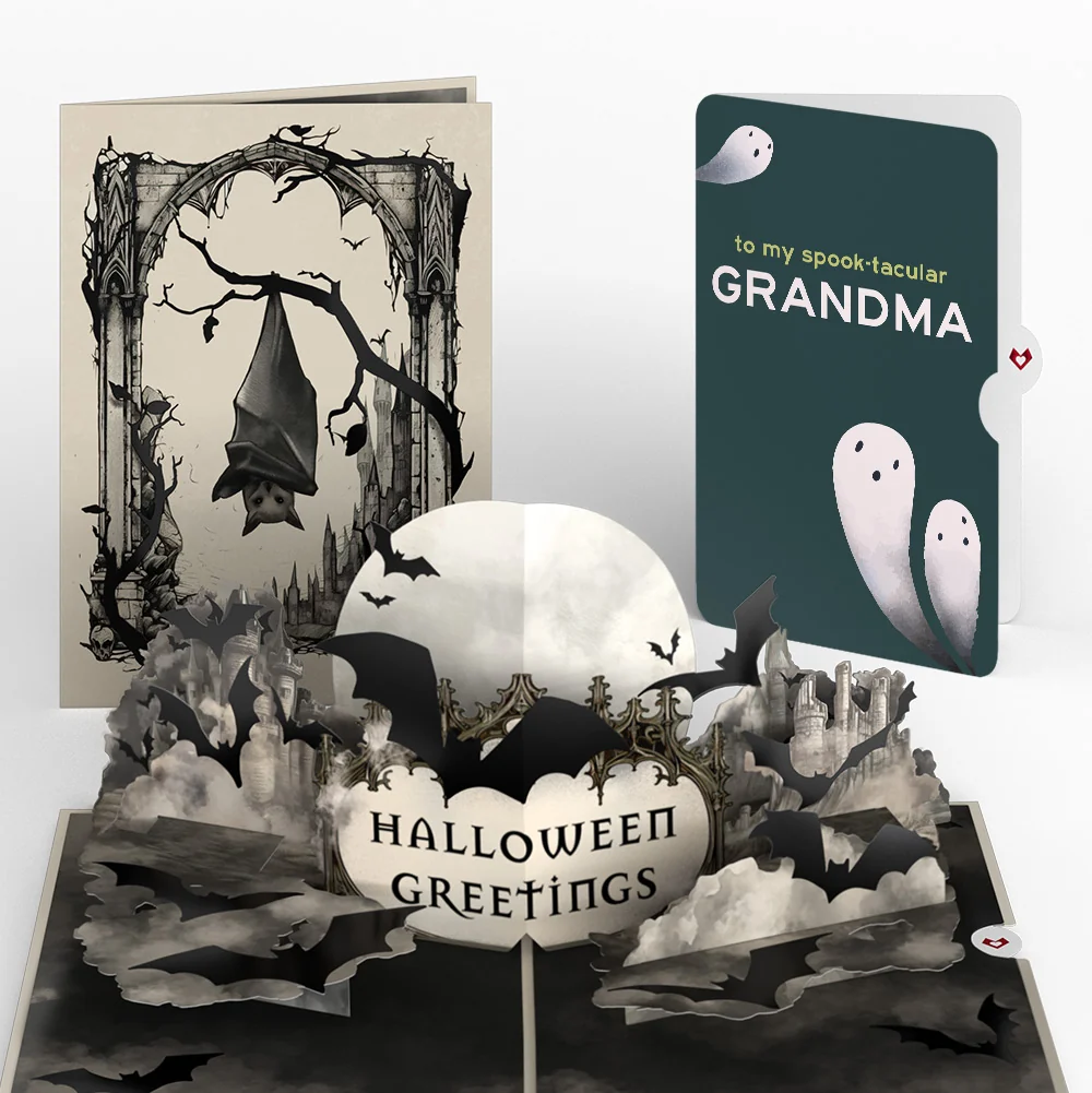 Lovepop Halloween Greetings Pop-Up Card and Sentiment Set for Grandma