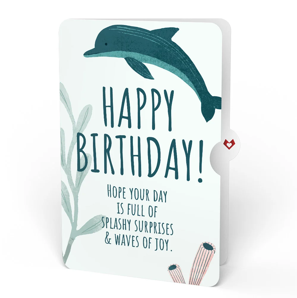 Lovepop Coral Reef Wonders Birthday Pop-Up Card and Sentiment Set - Image 4