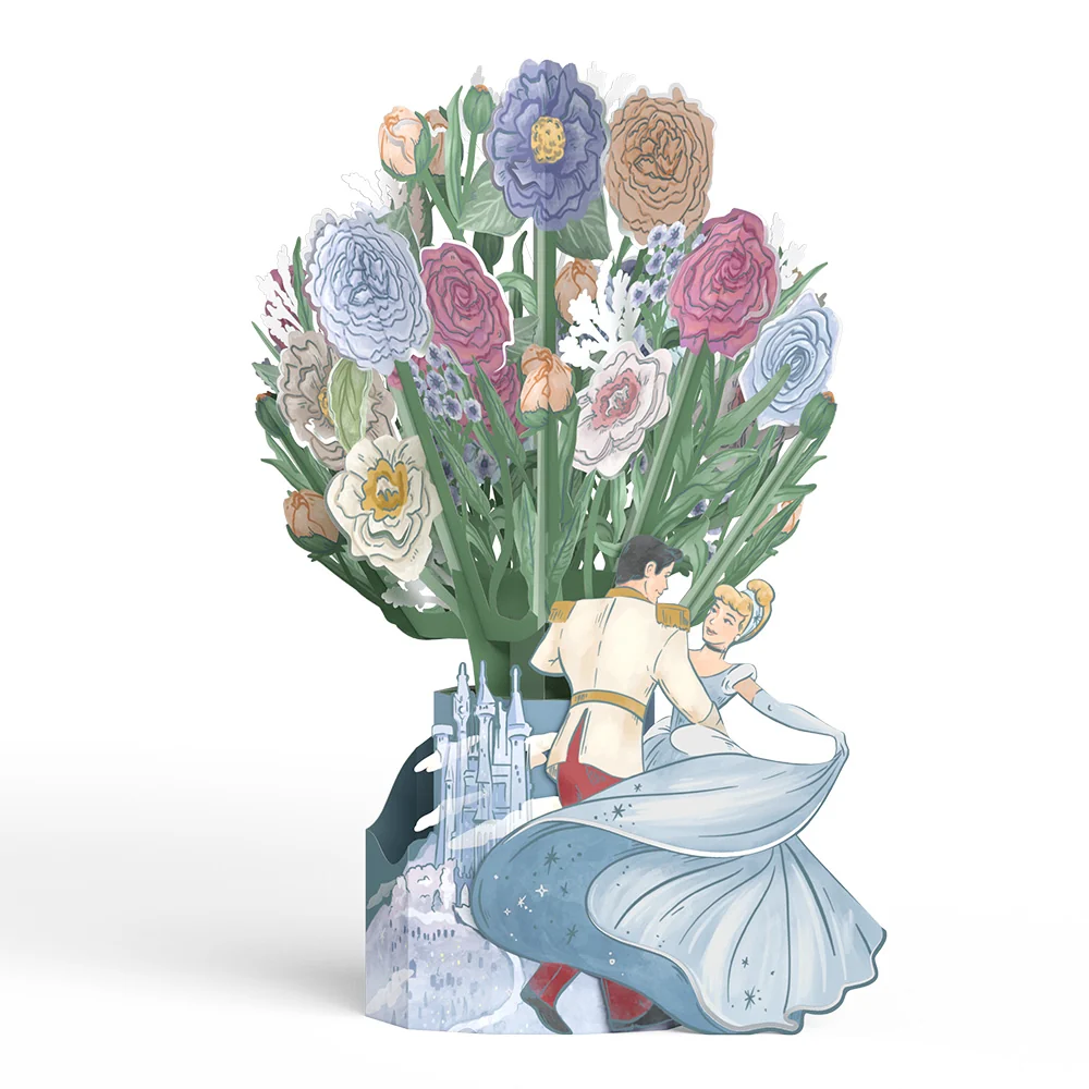 Lovepop Disney’s Cinderella Pop-Up Card & Flower Buds Bouquet Bundle - Image 7
