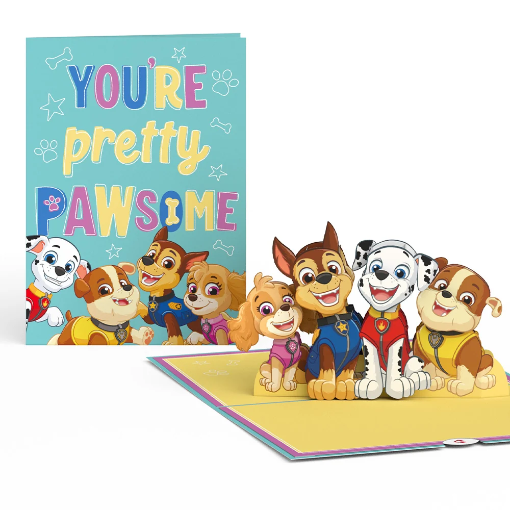 Lovepop PAW Patrol You're PAWsome Pop-Up Card