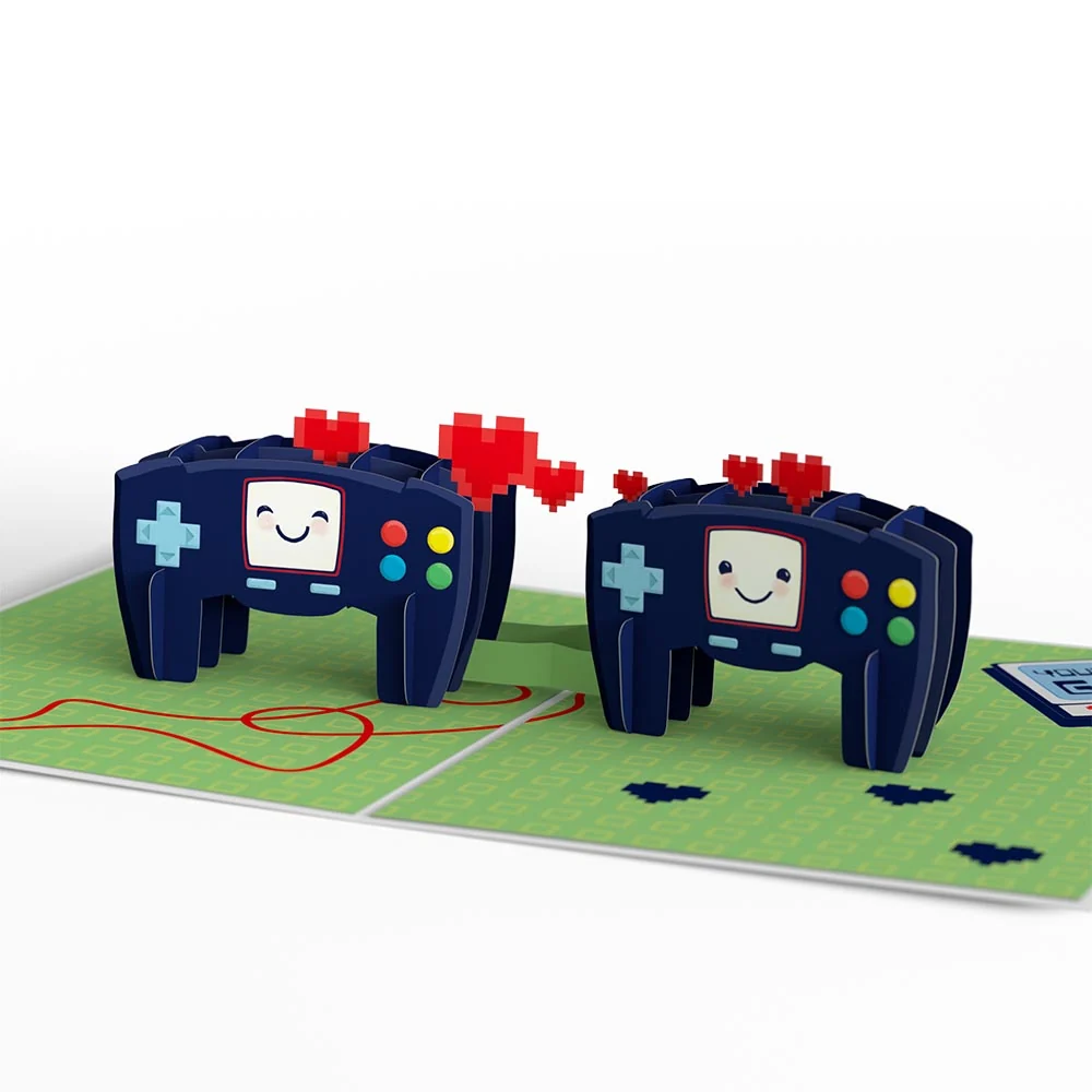 Lovepop Gamer Love Pop-Up Card - Image 2