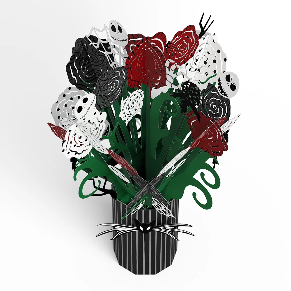 Lovepop Disney Tim Burton’s The Nightmare Before Christmas Seriously Spooky Bouquet - Image 3