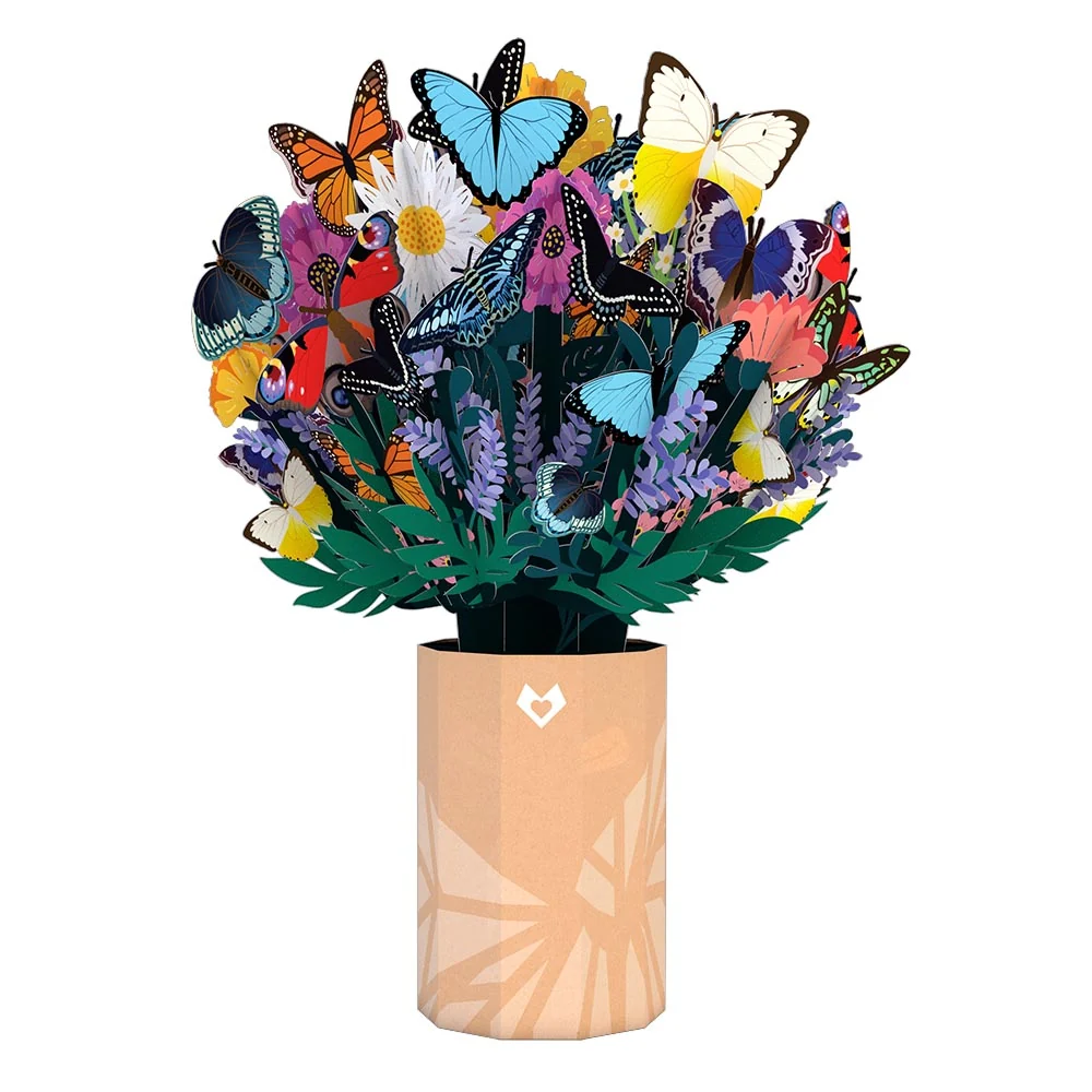 Lovepop Butterfly Bouquet Pot - Image 6